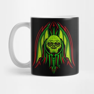 Bat winged skull Mug